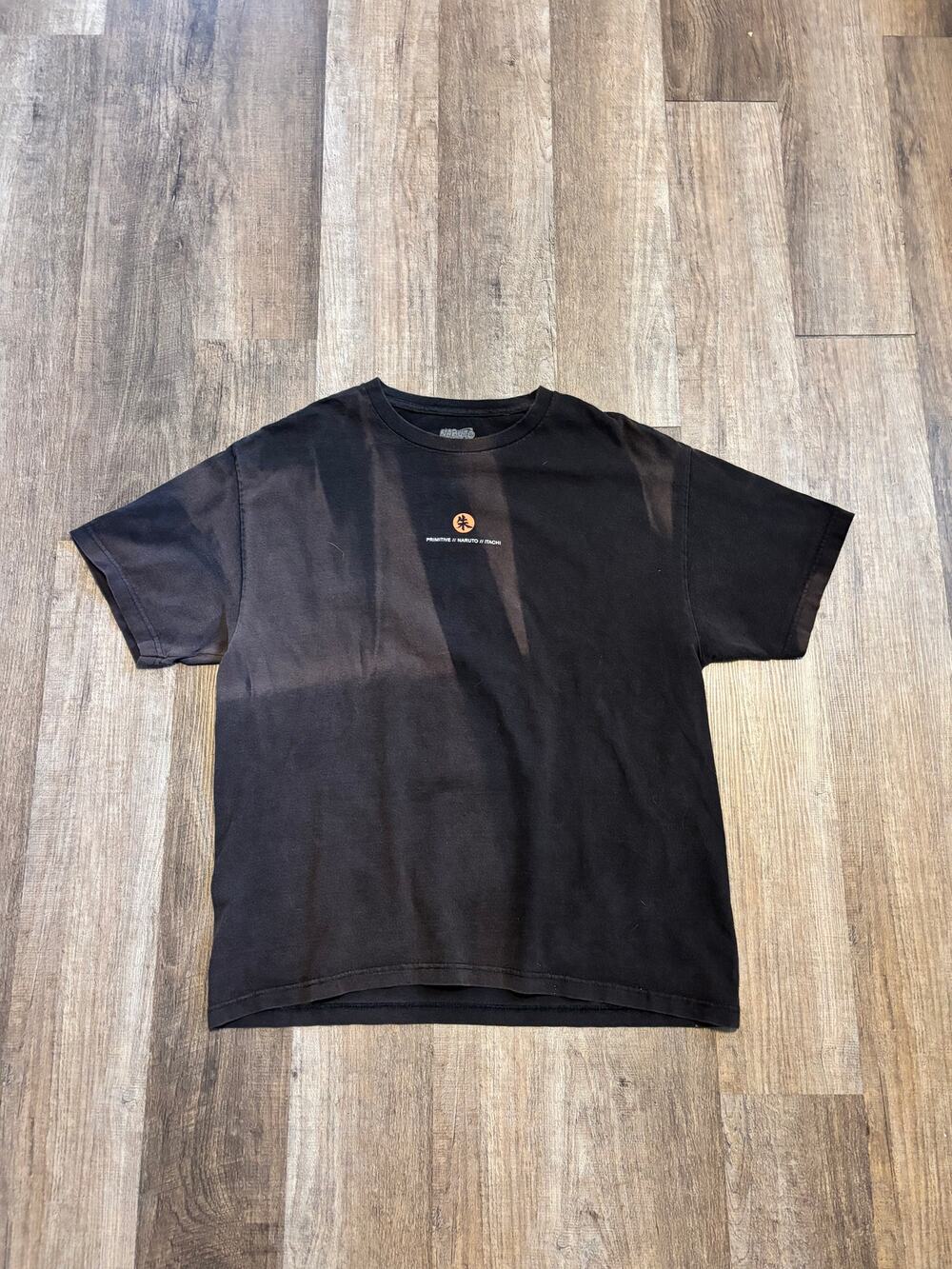 Primitive x Naruto Itachi Dyed Graphic Tee